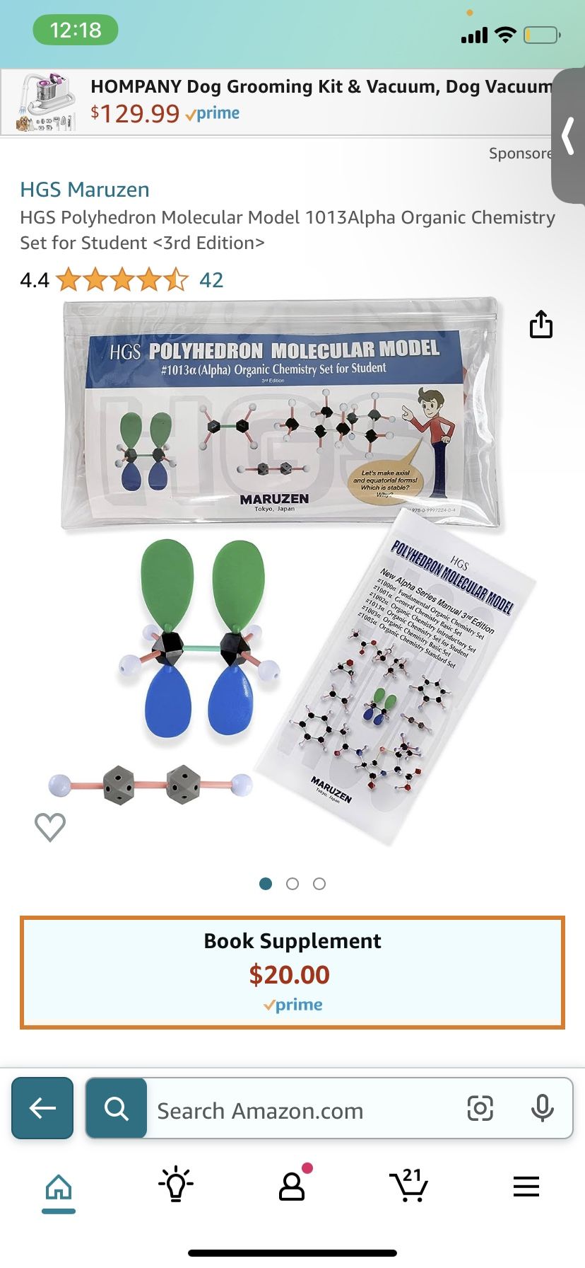 Polyhedron Molecular Model Kit