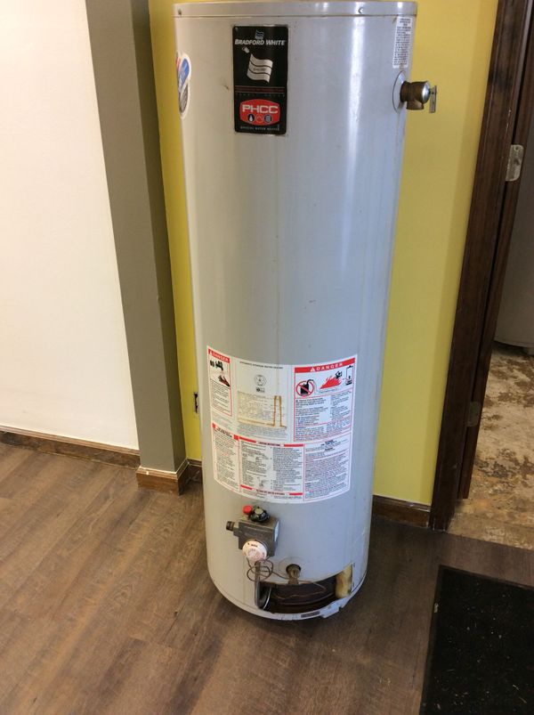 new gas hot water tank