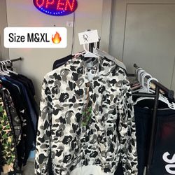 Bape Hoodie (Size L/ XL)
