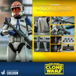 Hot Toys TMS065 Captain Vaughn Star Wars The Clone Wars 