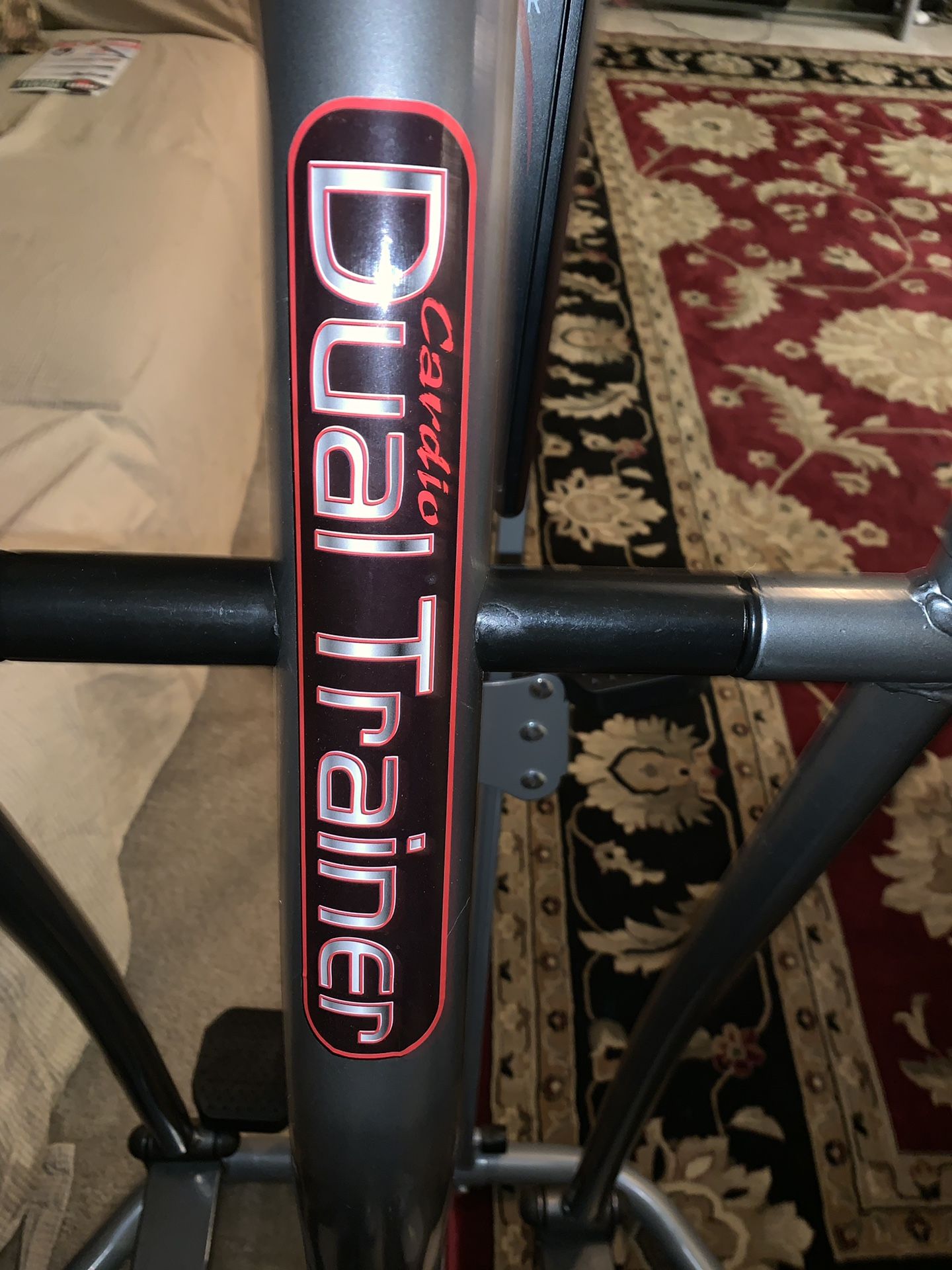 Cardio dual trainer elliptical