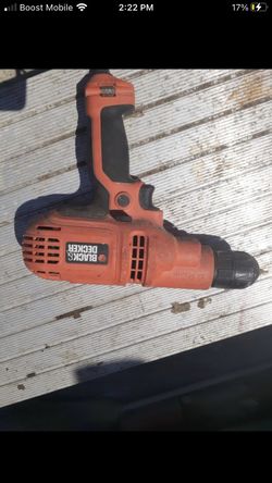 Black and decker drill
