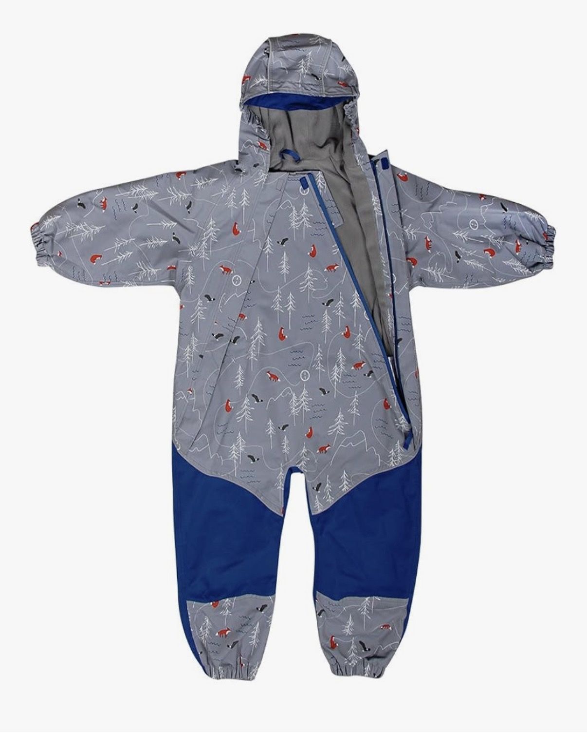 Jan & Jul Toddler's Water-proof Fleece-lined Snow/Rain-Suit One-Piece (The Rockies,3T)