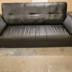 Ikea Black 3 Seater Sofa