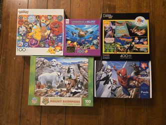 Various Puzzles - 100 To 400 Pieces