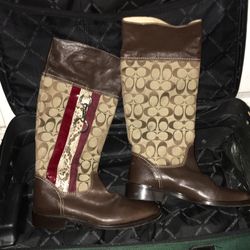 Coach Brown Boots - Size 7B