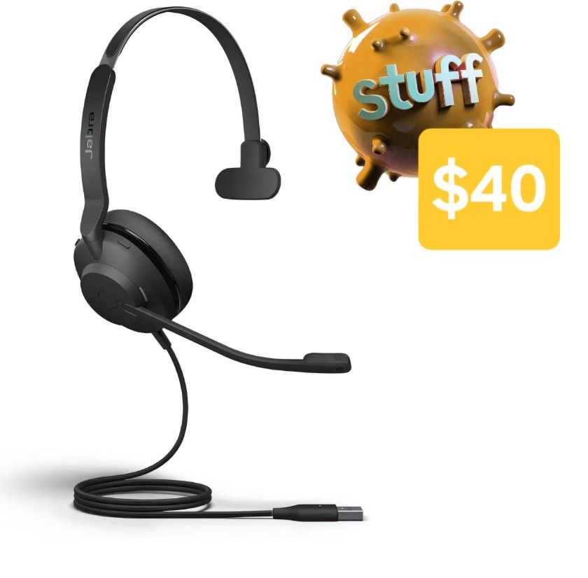 Jabra Evolve 2 30 Wired Usbc Headphones