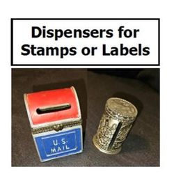 Stamp roll dispensers: Like-new