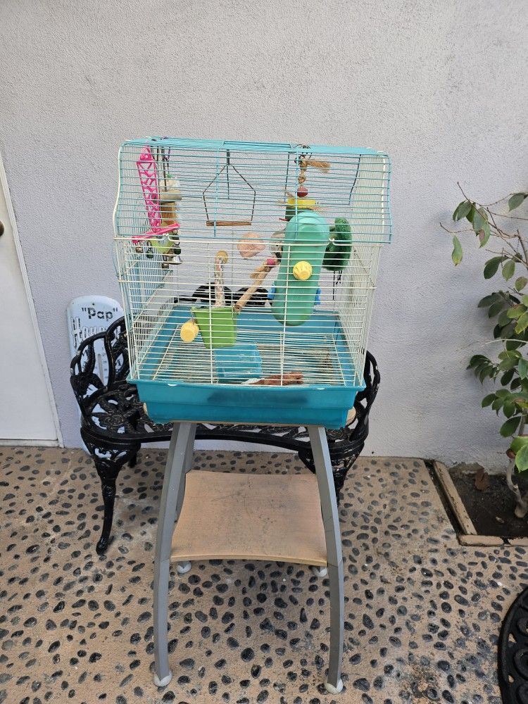 Bird Cage and Stand