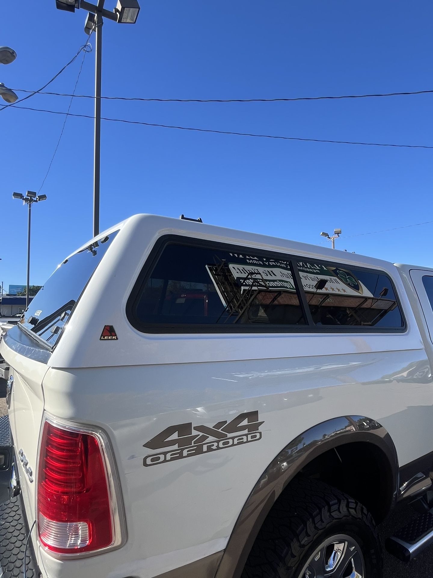 Leer Ram 6 1/2 Foot Camper Shell Topper.