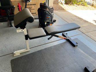 Workout Adjustable Bench & Preacher Curl Weider Pro XT20