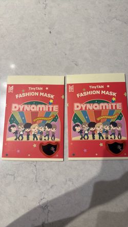 BTS TinyTAN Dynamite Fashion Mask