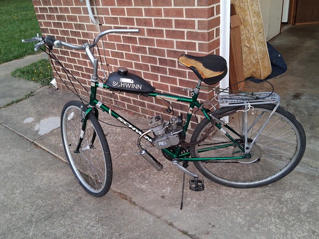 Vintage Schwin 49cc Motor Bike