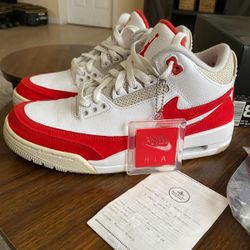 Air Jordan 3 Retro TH SP Men’s Size 8.5 CJ0939 100 Practically New Box / Receipt / Accessories