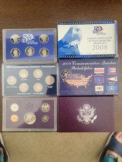 US Mint Proof Set Coin Collection Lot