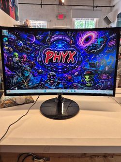 SAMSUNG 27 Inch Curved Computer Monitor, LC27F390FHNXZA LED 60Hz Full HD 1080P Gaming Slim Design for Home &Office $120