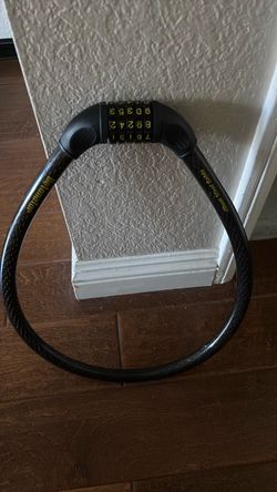 Steel Cable Combination Bike Lock