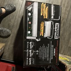 Panini press brand new double 220, Electric