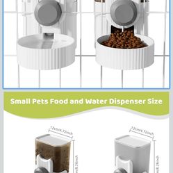 Pet Food Holder For Crate 