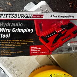 Pittsburgh Hydraulic Wire Crimper