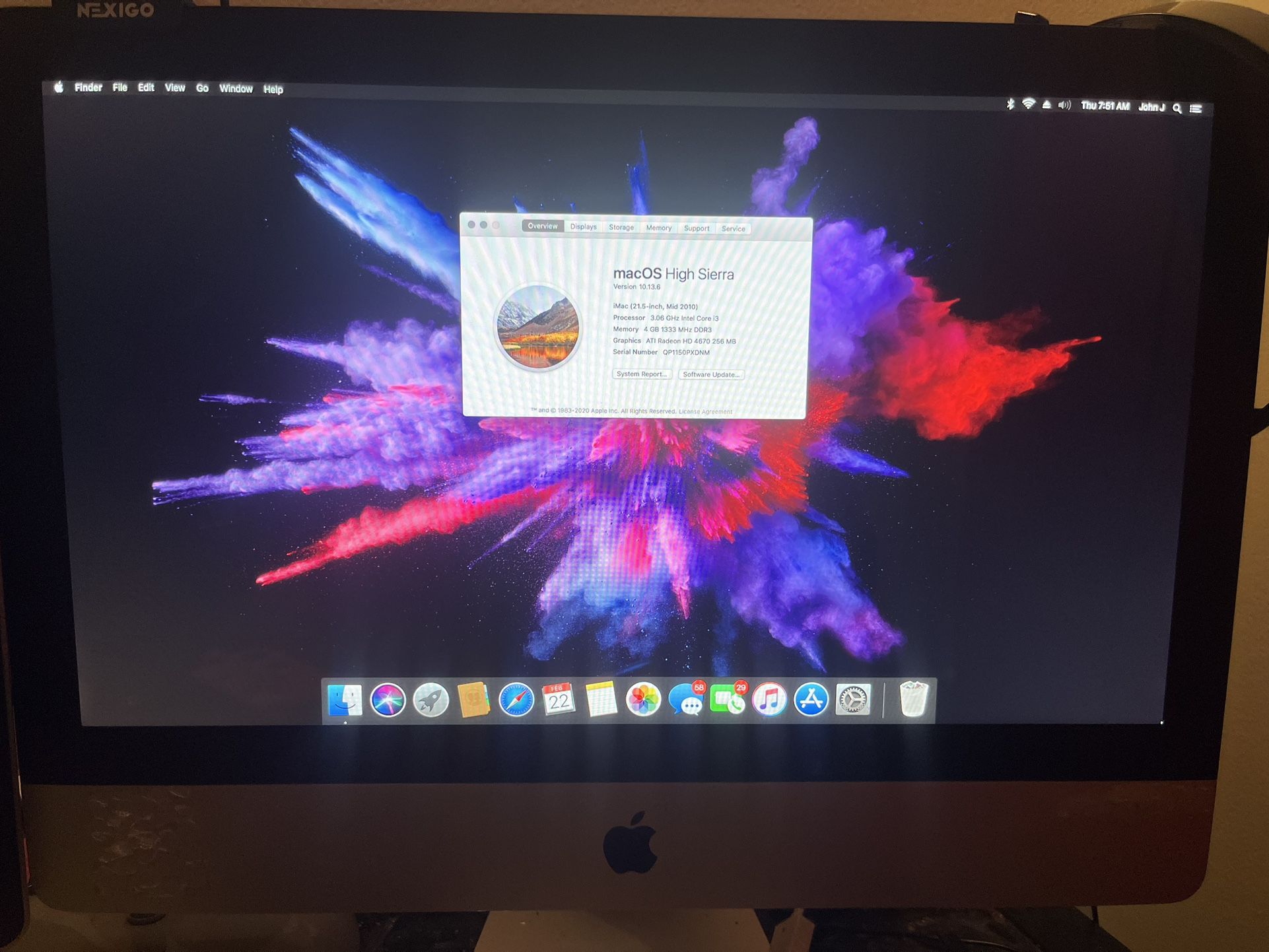 All in one MacBook desktop