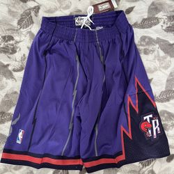 Toronto Raptors Basketball Shorts NWT