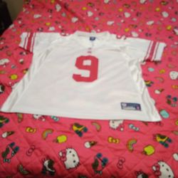 NFL Reebok Women Jersey Number 9 Tynes Size 2XL