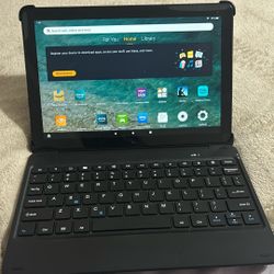Amazon Fire Tablet 10 Inch Touch Screen with Keyboard 