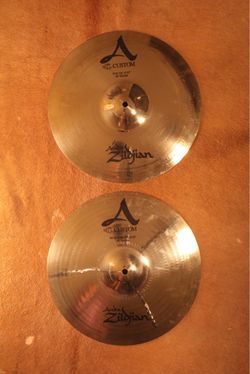 Zildjian 14” A Custom Hi-Hats (Pair) - Brand New Condition