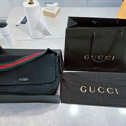 Authentic Gucci Messenger Bag 