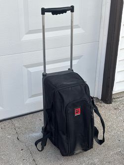 Rolling bowling ball bag! HOLDS 2 balls