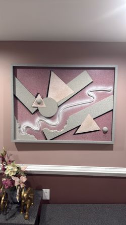 Large Abstract Wall Art (Offer Price)