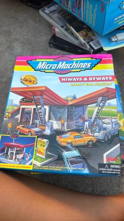 Micro Machines Hiways & Byways On-M-T Gas Station