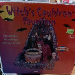 Old Halloween Table Top Fountain 