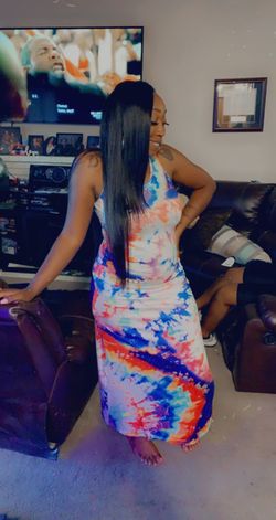 Tie dye sundress