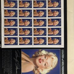Marilyn Monroe Postage Stamps 