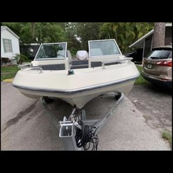 WinnStar Boat With 85hp Evinrude 
