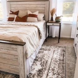 Stylish Nice Three Piece Bed! 