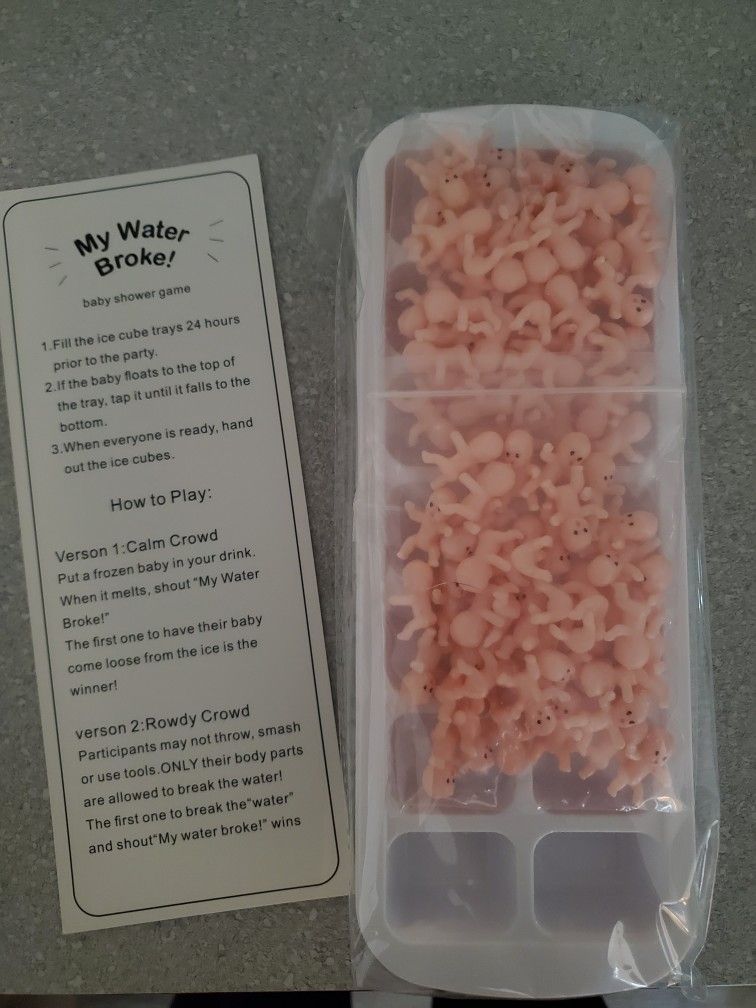 My Water Broke Baby Shower Games