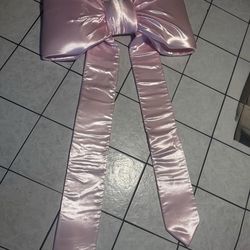 Moño pink grande gigante