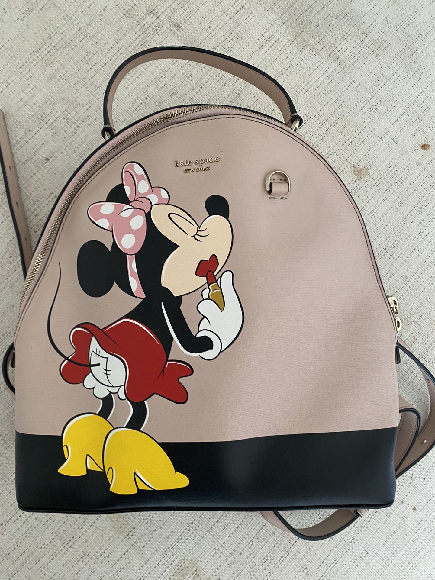 Kate Spade Pink Minnie Mouse Backpack