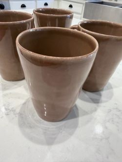Crate & Barrel coffee mugs