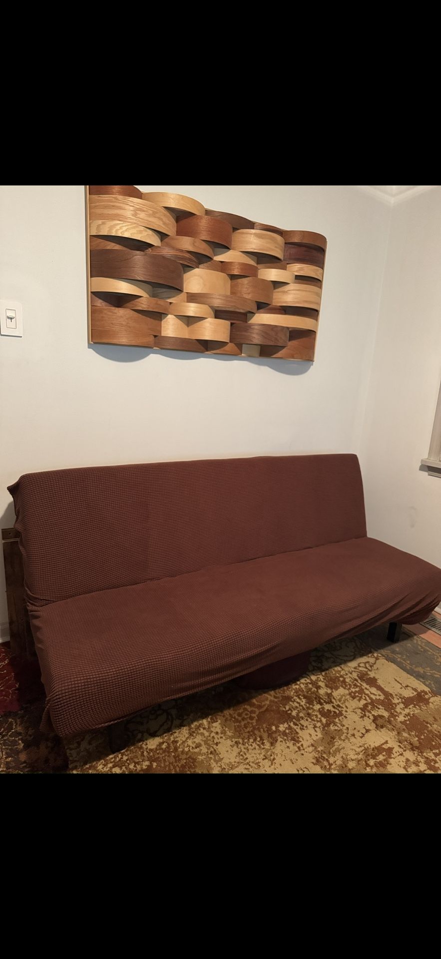 Folding futon couch