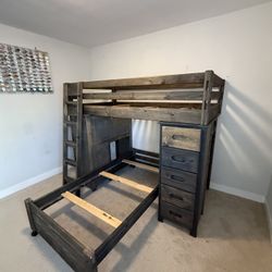 Bunk bed frame 