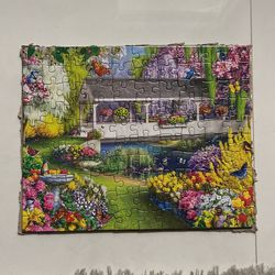 Small Picture Made Of Puzzle