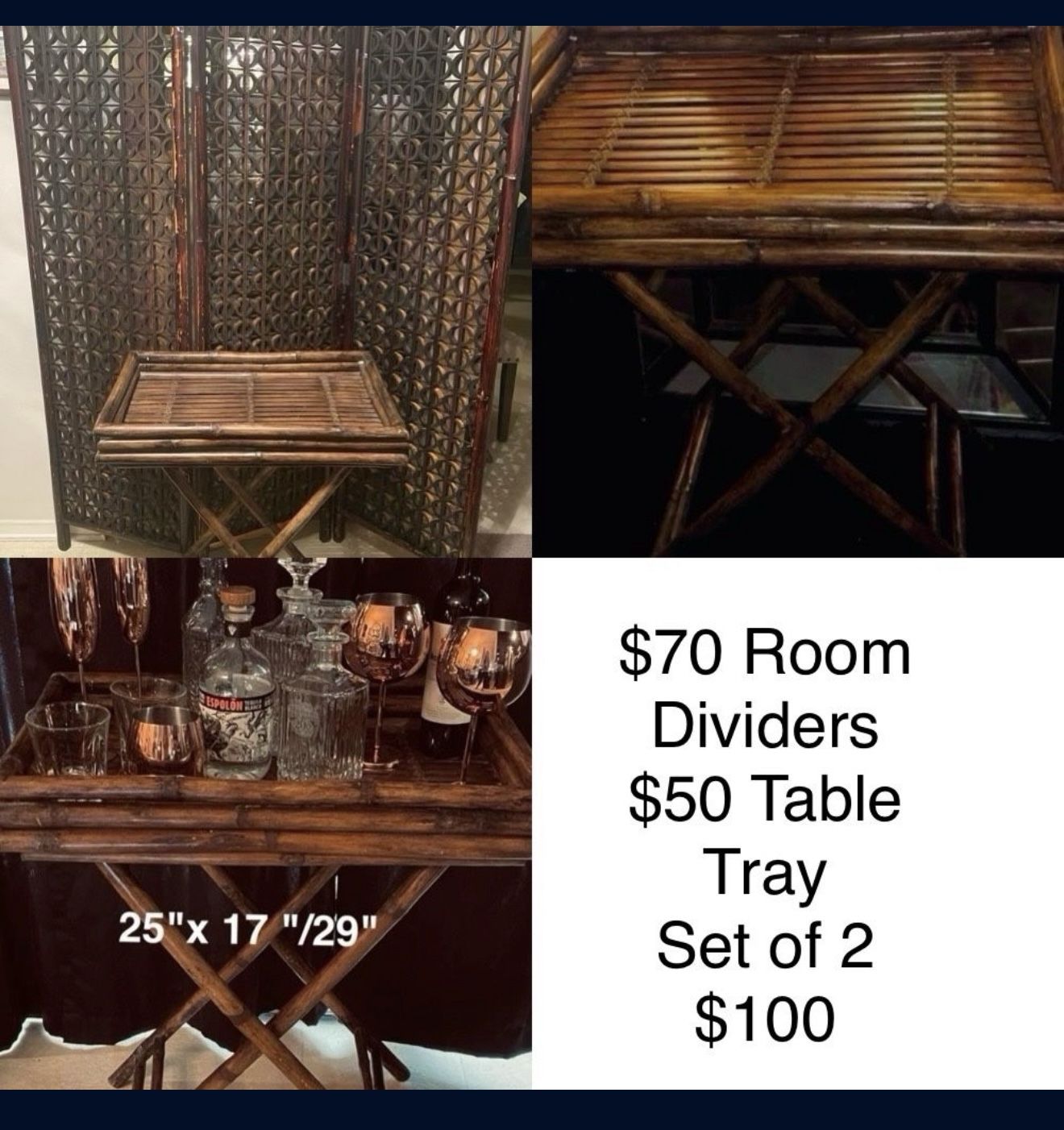Bar Tray Storage Trunk Room Dividers