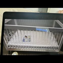 Delta children acrylic convertible crib