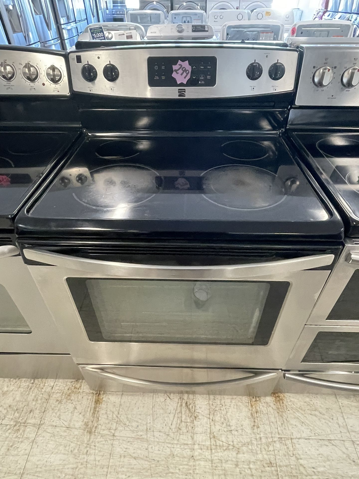 Kenmore Electric Stove Used In Good Condition With 90days Warranty 