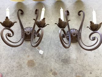2 Light Wall Sconce - $30 each firm