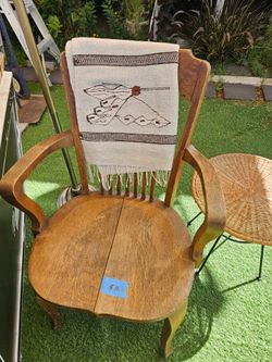 Vintage wood chairs,